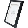 Deknudt S65KK2 Marco Negro Doble Passepartout 13x13 cm