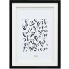 Deknudt S65KK2 Marco Negro Doble Passepartout 13x13 cm