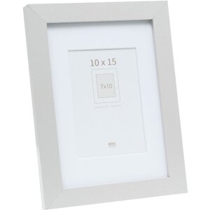 Deknudt S66KD1 Marco Plata Blanco Passepartout 10x15 cm