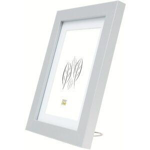 Deknudt S66KD1 Marco Plata Blanco Passepartout 10x15 cm