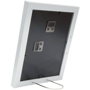 Deknudt S66KD1 Marco Plata Blanco Passepartout 10x15 cm