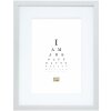 Deknudt S66KD1 Marco Color Plata Blanco Passepartout 29.7x42 cm