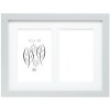 Deknudt S66KD1 marco madera color plata passe-partout 2 cuadros 10x15 cm
