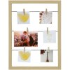 Deknudt S68VA3 Pizarra para notas color natural pinzas para la ropa 30x40 cm
