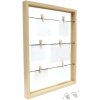 Deknudt S68VA3 Pizarra para notas color natural pinzas para la ropa 30x40 cm
