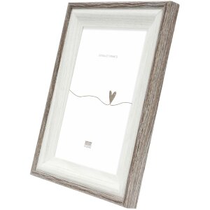 Marco Deknudt S68VG2 Blanco Marrón-Gris 30x40 cm