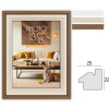 Marco ZEP Bolonia crema marrón blanco MDF 10x15 a 30x40 cm