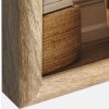 Marco ZEP Genova MDF aspecto madera cristal transparente marrón blanco 20x30 cm a 50x70 cm