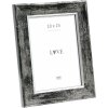 Deknudt S45YE2 Marco de madera borde negro plata 10x15 a 40x50 cm