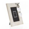 ZEP Melissa marco de madera corazones 10x15 cm blanco/gris/crema