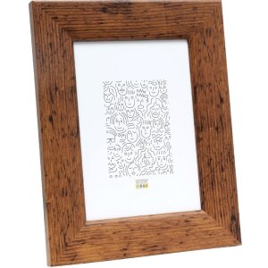 Deknudt S53GH9 Marco ancho de madera marrón de 13x18 cm a 60x80 cm