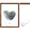 Deknudt S54SH9 marco de fotos aspecto madera marrón 10x15 cm a 40x60 cm