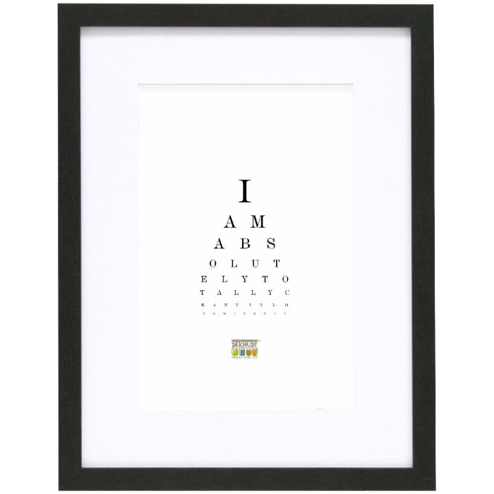 Deknudt S66KF2 Marco Negro Blanco Passepartout 60x90 cm 50x75 cm