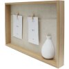 Deknudt S68UD3 Pizarra para notas madera natural lino beige varias medidas