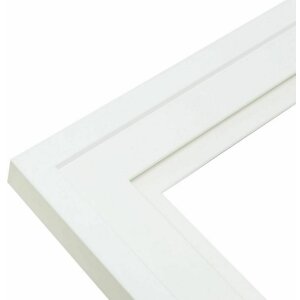 Deknudt S65KK1 marco blanco doble passe-partout 10x15 cm