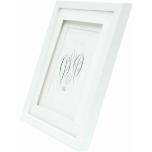 Deknudt S65KK1 marco blanco doble passe-partout 10x15 cm