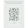 Deknudt S65KK1 marco blanco doble passe-partout 10x15 cm
