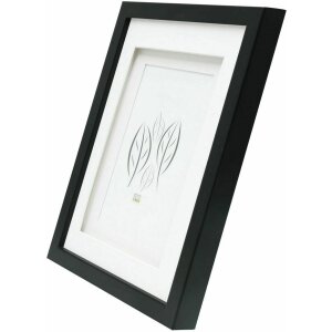 Deknudt S65KK2 Marco Negro Doble Passepartout 10x15 cm