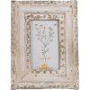Marco de fotos Clayre & Eef Beige Hierro Vidrio Vintage 10x15 cm