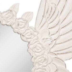 Clayre & Eef Espejo de Pared Redondo Beige...