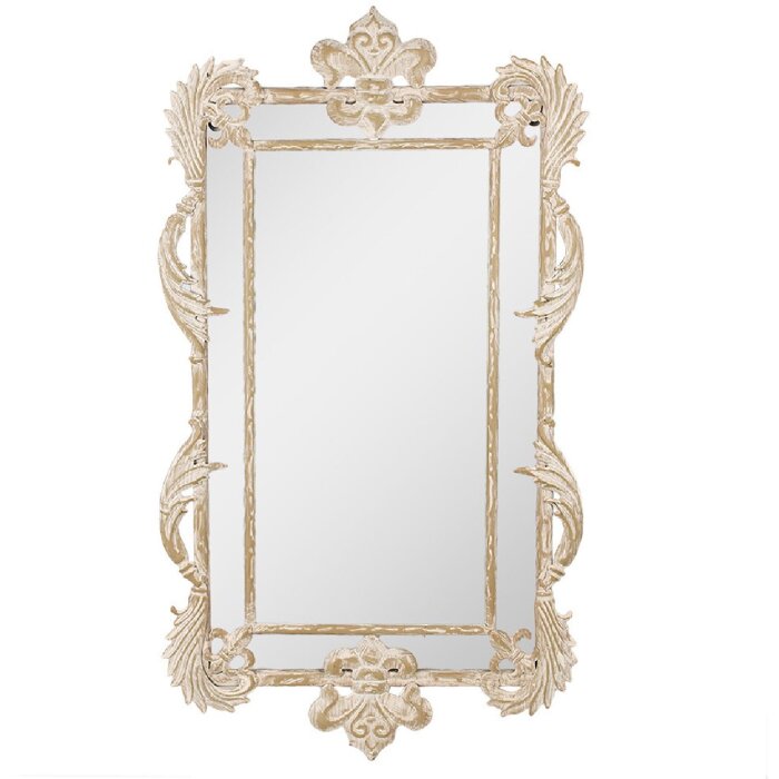Clayre & Eef 52S312 Espejo estilo brocante oro 45x3x81 cm
