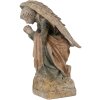 Clayre & Eef 5MG0043 Decorativo Ángel Oración Pose Aspecto Antiguo 41x45x65 cm