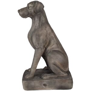 Clayre & Eef 5MG0044 Estatua de perro de aspecto...