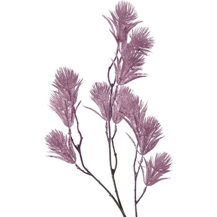 Clayre & Eef 5PL0066 Flor de cardo artificial Morado 13x4x88 cm