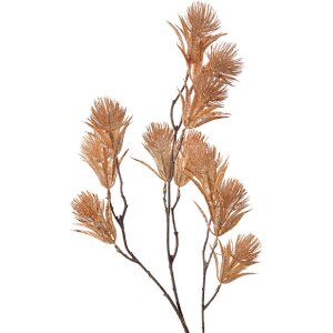 Clayre & Eef 5PL0067 Flor artificial marrón...