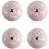 Clayre & Eef 65302 Pomo puerta cerámica rosa motivo floral Ø 4x3/6 cm