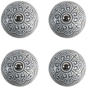Clayre & Eef 65303 Pomo puerta Vintage Plata Ø...