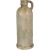Clayre & Eef 65307 Jarra Decoración Ø 17x42 cm Blanco Vintage