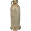 Clayre & Eef 65307 Jarra Decoración Ø 17x42 cm Blanco Vintage