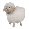 Clayre & Eef 65379 Decoración Oveja 11 cm Blanco