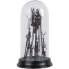 Clayre & Eef 65463 Campana de Vidrio con Decoración Negra Ø 18x36 cm