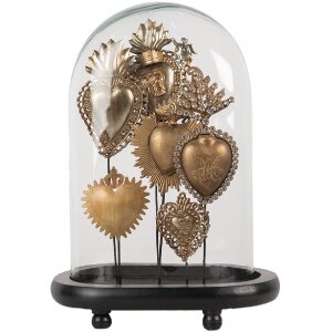 Clayre & Eef 65465 Campana de Cristal...
