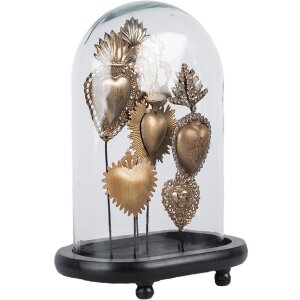Clayre & Eef 65465 Campana de Cristal...