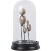 Clayre & Eef 65466 Jarra de cristal con decoración de corazones Ø 22x13 cm