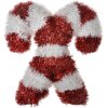 Clayre & Eef 65475 Decoración Navideña Bastón de Caramelo Rojo Blanco 29x8x30 cm