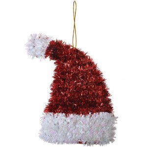 Clayre & Eef 65478 Sombrero de Navidad Rojo Blanco...