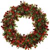 Clayre & Eef 65488 Corona de Navidad Ø 30x3 cm