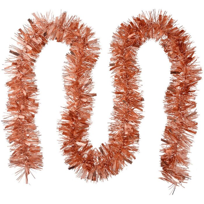 Clayre & Eef 65549 Guirnalda de Navidad cobre 200 cm