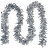 Clayre & Eef 65562ZI Guirnalda de Navidad plata 200 cm