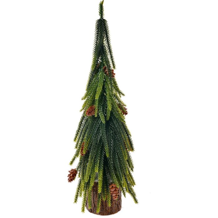 Clayre & Eef 65577 Árbol de Navidad artificial 38 cm