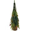 Clayre & Eef 65577 Árbol de Navidad artificial 38 cm