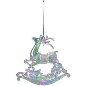 Clayre & Eef 65604 Colgante decorativo Reno Arco Iris...
