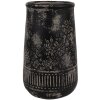 Clayre & Eef 6CE1709 Jarrón Decoración Gris Ø 14x22 cm