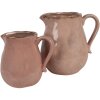 Clayre & Eef 6CE1712P Jarra Decoración Rosa 21x16x20 cm