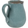 Clayre & Eef 6CE1713BL Jarra Decoración Azul 17x13x15 cm