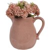 Clayre & Eef 6CE1713P Jarra Decoración Rosa 17x13x15 cm
